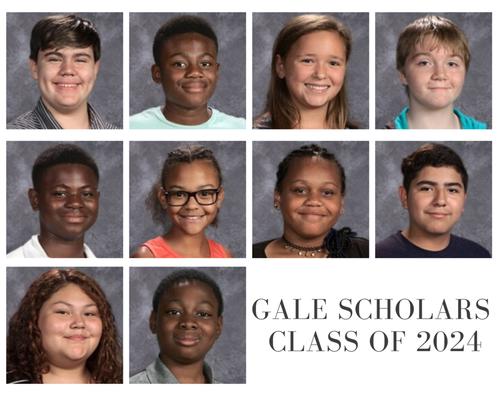 Gale Scholars Class of 2024