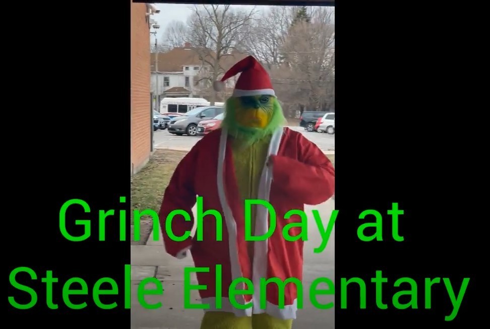 Grinch Day at Steele Elementary
