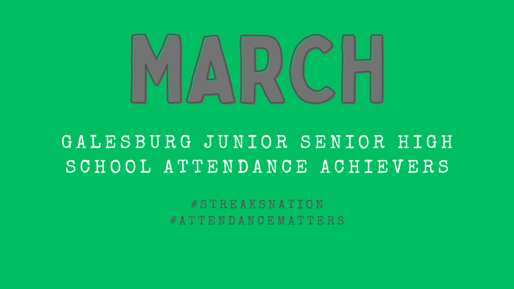 March Attendance Achievers 