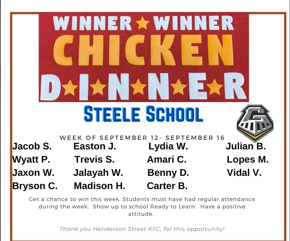 Winner Winner Chicken Dinner 9-12-22