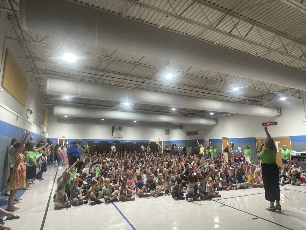 First All School Assembly at Steele School 8/25/23