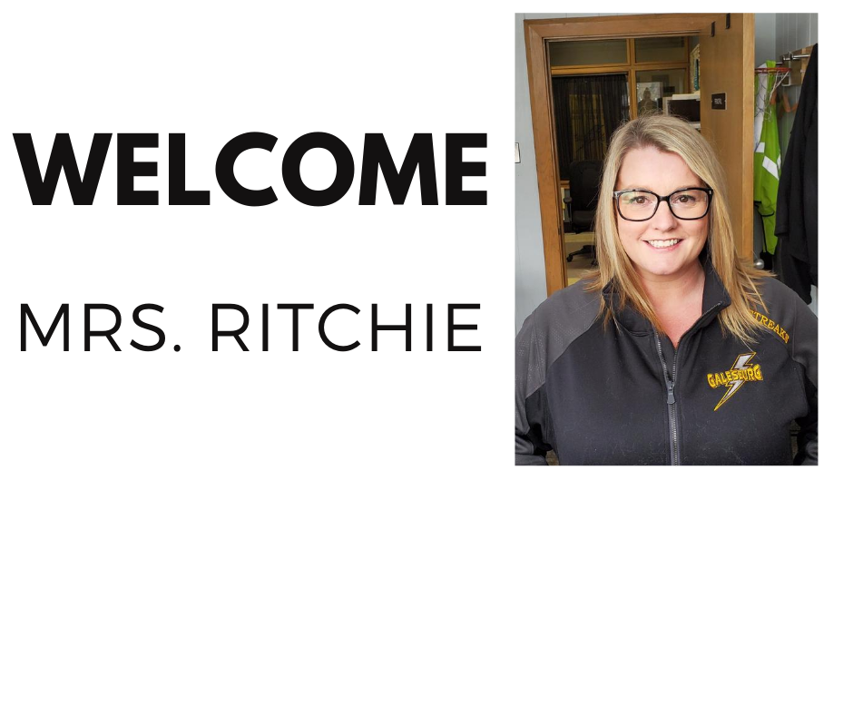 Welcome Mrs. Ritchie