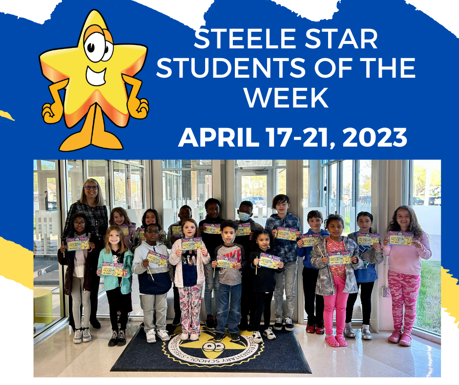 Steele Star Students of the Week  for April 17, 2023