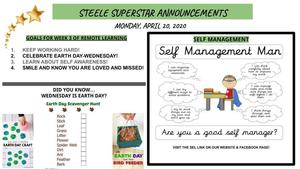 SUPERSTAR WEEKLY ANNOUNCEMENTS!