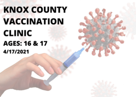 COVID-19 Vaccination Clinic for 16 & 17 Year Old's