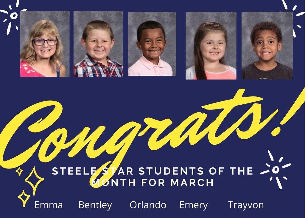 Students of the Month for March