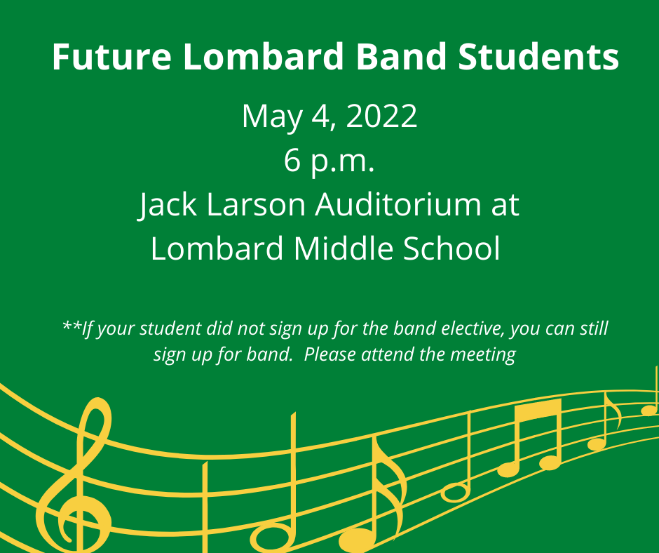 Lombard Band Students 