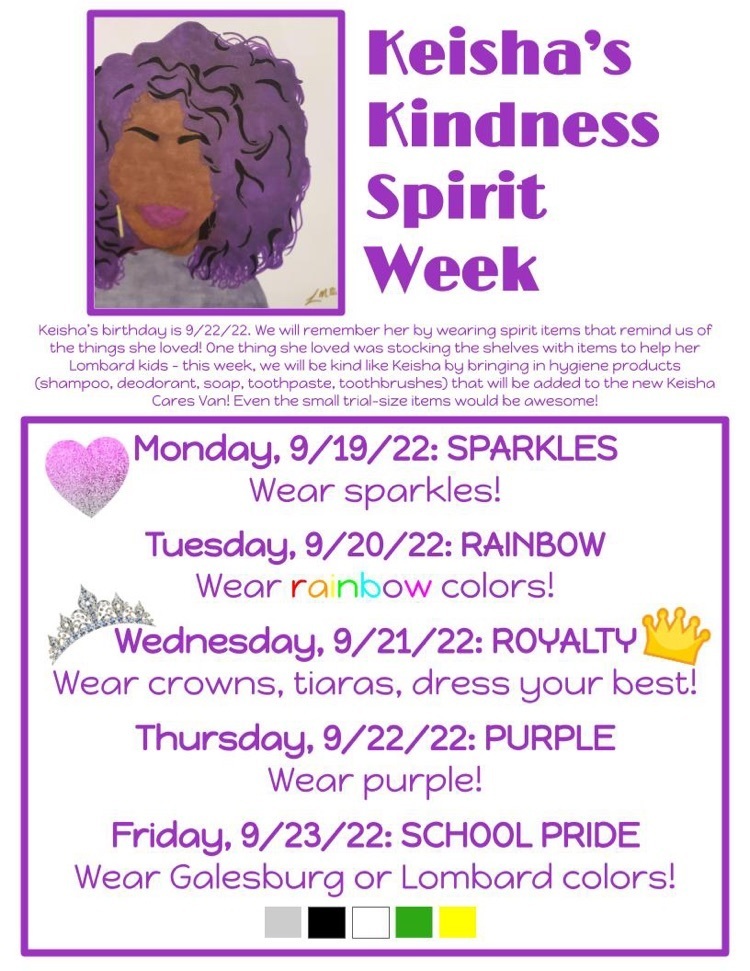 Keisha kindness week!