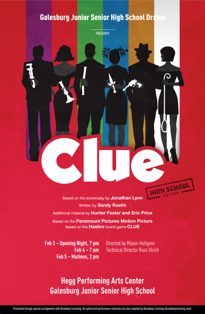 Clue poster 