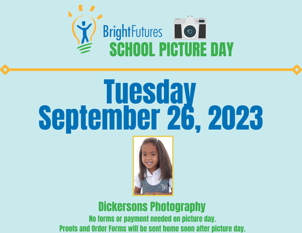 School Pictures - Tuesday, September 26, 2023