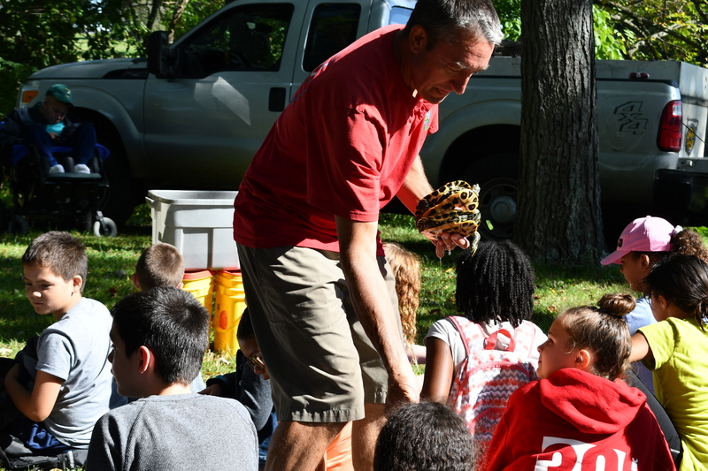 5th Grade Students at Outdoor Education Day 