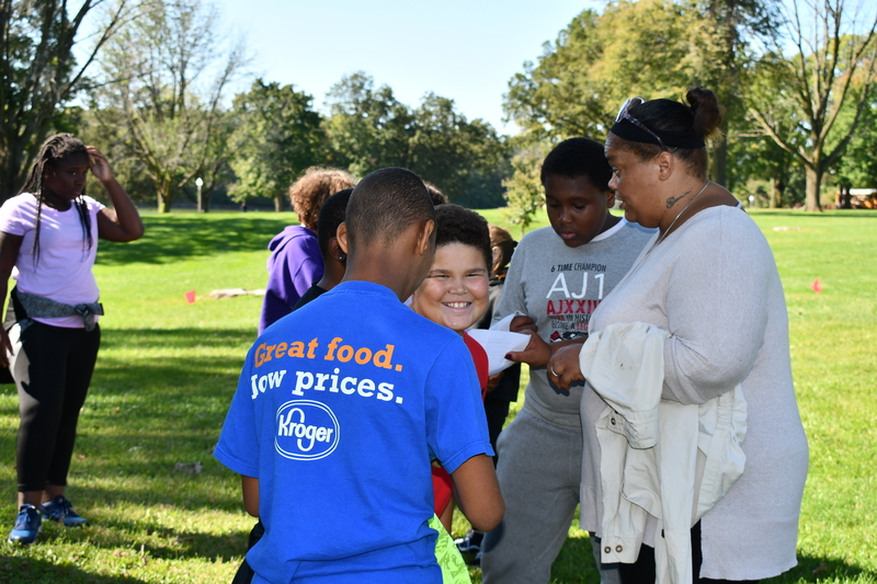 5th Grade Students at Outdoor Education Day 