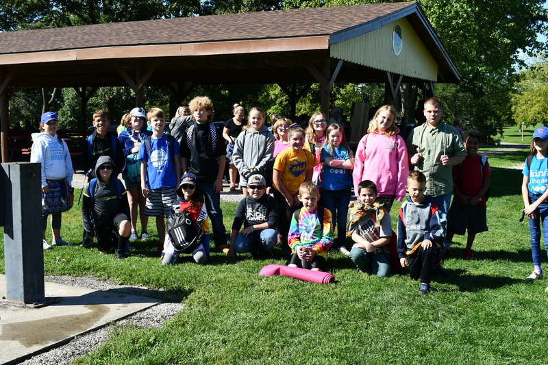 5th Grade Students at Outdoor Education Day 