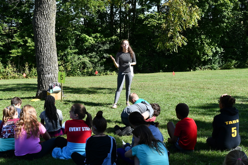 5th Grade Students at Outdoor Education Day 