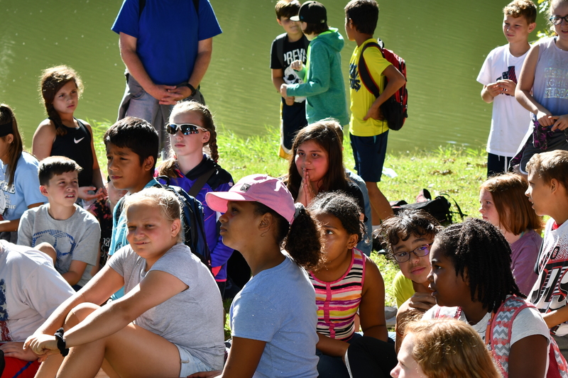 5th Grade Students at Outdoor Education Day 