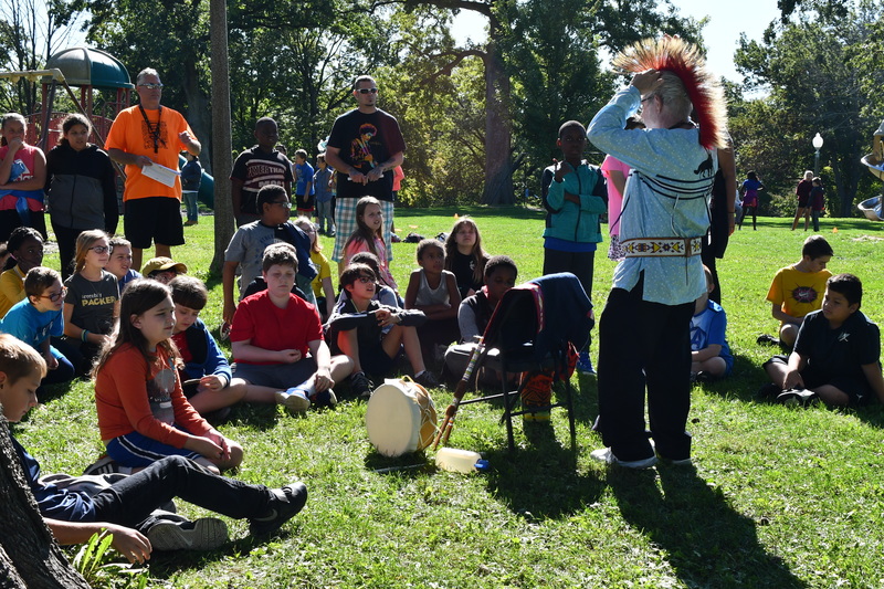 5th Grade Students at Outdoor Education Day 