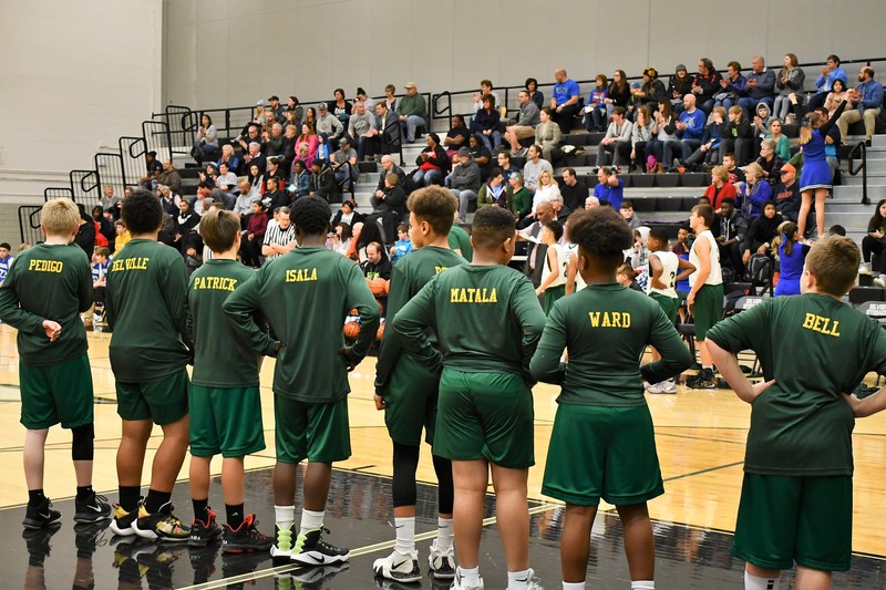 Churchill and Lombard Boys Basketball Game 