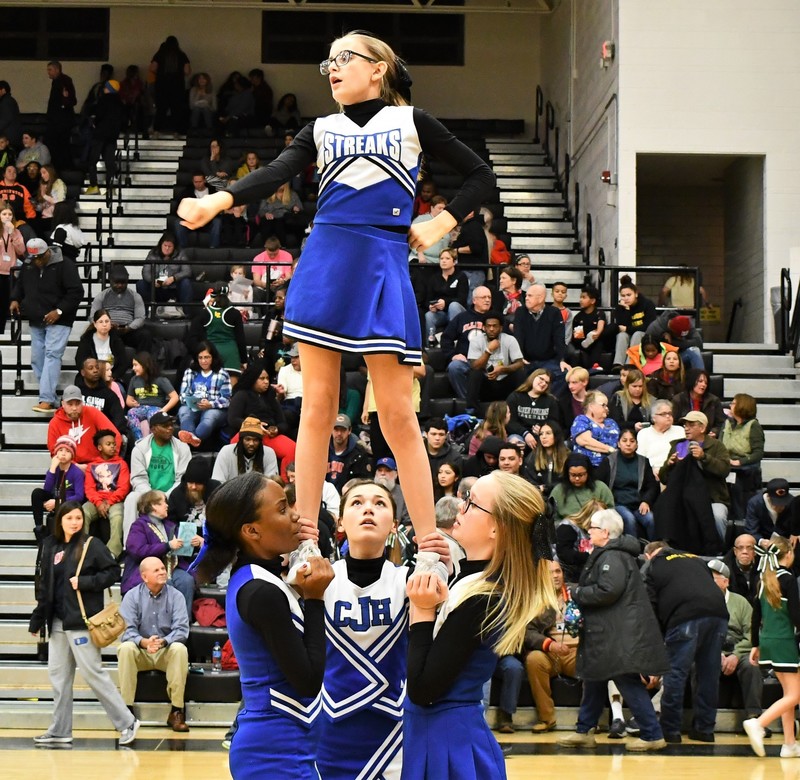 Churchill and Lombard Boys Basketball Game 