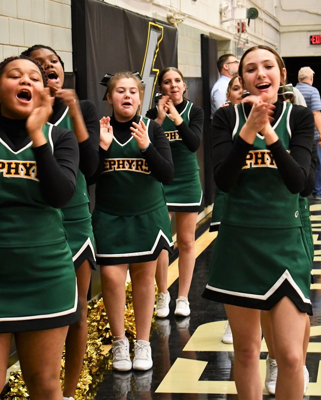 Churchill and Lombard Boys Basketball Game 