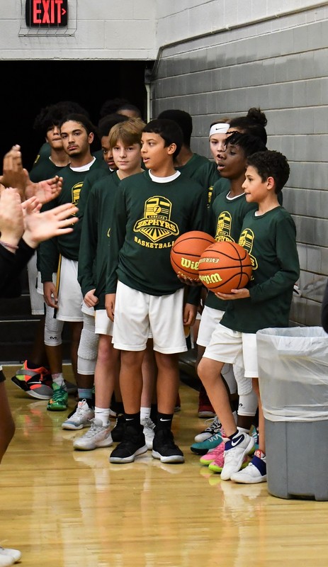 Churchill and Lombard Boys Basketball Game 