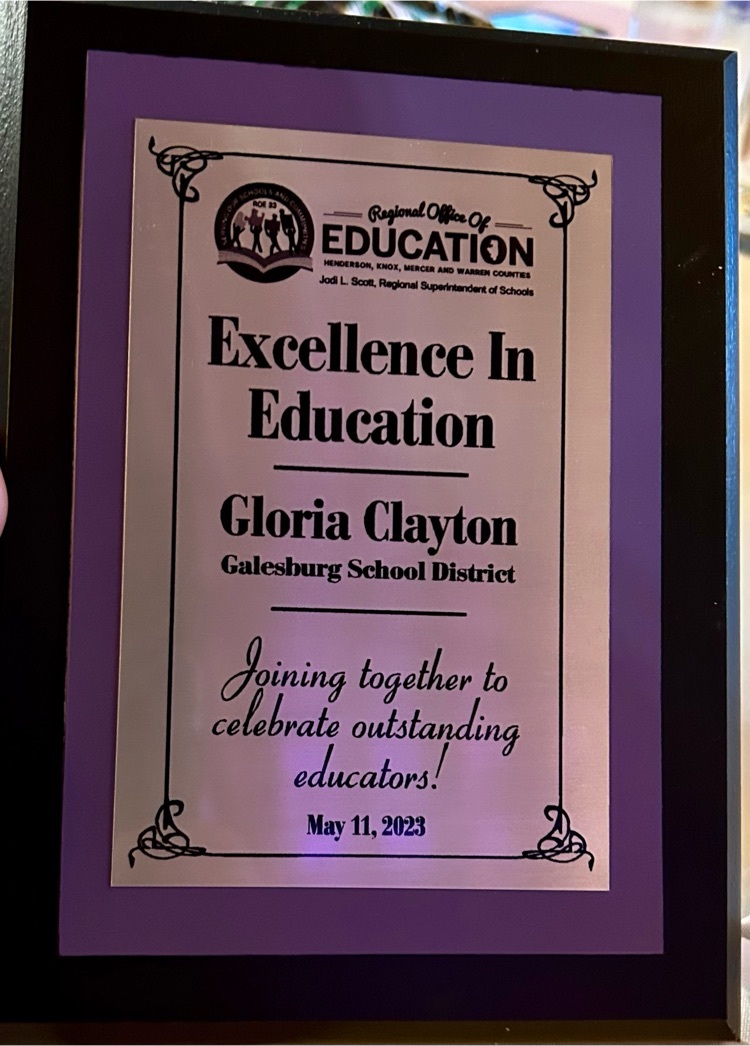Mrs. Clayton’s Award